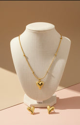 Amour Heart Set - Romantic Jewelry Collection
