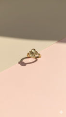 Golden Clover Ring