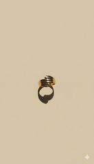 Gold Twisted Wrap Ring